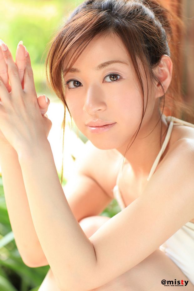 日本美人松島瑠美清纯写真套图