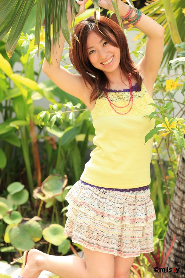 日本美人松島瑠美清纯写真套图