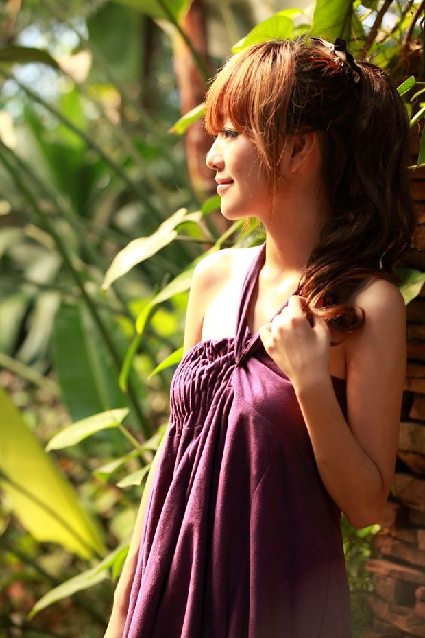 清纯女孩个人野外摄影—相约美丽