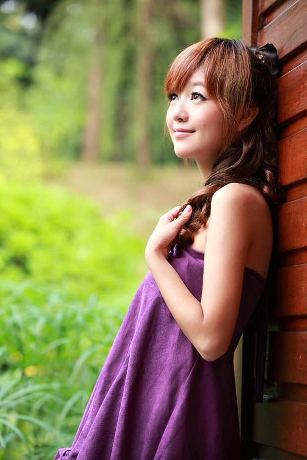 清纯女孩个人野外摄影—相约美丽