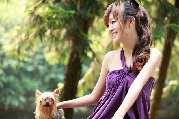 清纯女孩个人野外摄影—相约美丽