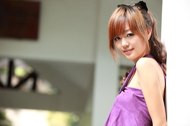 清纯女孩个人野外摄影—相约美丽