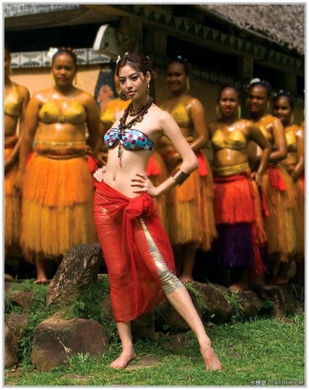 台湾名模特白歆惠火熱写真