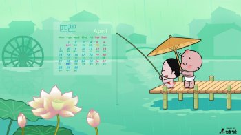 2014年4月壁纸小破孩电脑高清壁纸