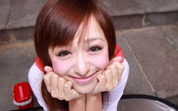 台湾美女桌面壁纸清纯美女写真图片