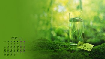 2016年3月日历小清新高清桌面背景壁纸图片2下载