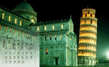 2017年3月美丽风光高清桌面日历壁纸