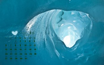 2015年7月日历精选海浪唯美旋窝高清桌面壁纸下载