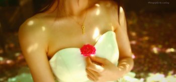 待嫁新娘,美女,婚纱,项链,花朵,唯美美女壁纸