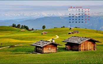 2015年1月日历壁纸精选大自然最美风景图片合集下载第二辑