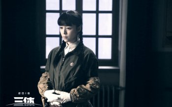 《三体》ETO统帅张静初桌面壁纸下载