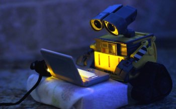 唯美瓦力机器人高清壁纸