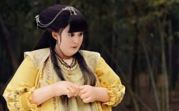 仙剑云之凡古力娜扎胖鱼肉造型壁纸