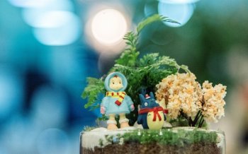 圣诞节主题卡通装饰壁纸图片下载