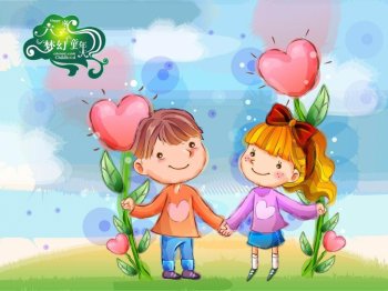 六一儿童节手绘卡通壁纸