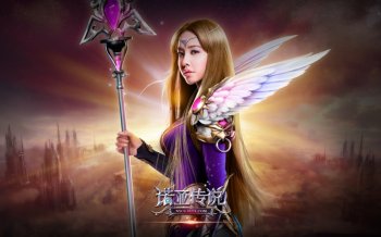 蔡依林代言《诺亚传说》游戏壁纸