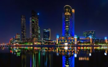 城市建筑景观图片壁纸