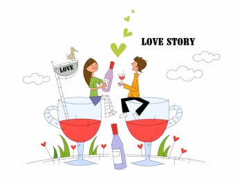 矢量简笔卡通 第一辑