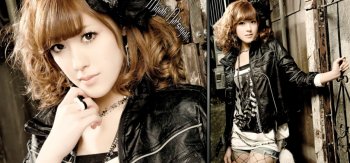 美女,黑白搭配,服饰,服装,桌面壁纸