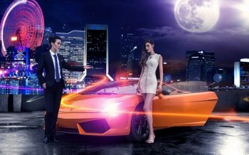 时光梦幻美女艺术高清壁纸