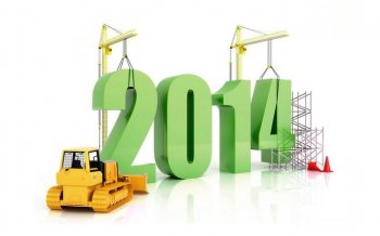 庆祝新年2014主题桌面壁纸