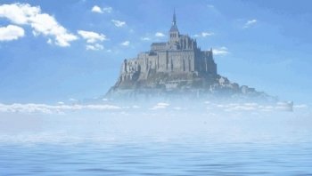 奇异景观海市蜃楼