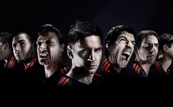 巴西世界杯球星黑色桌面壁纸