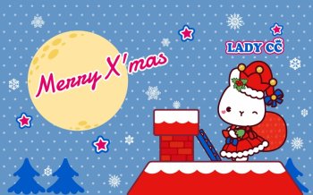 圣诞LADYCC卡通桌面壁纸下载5