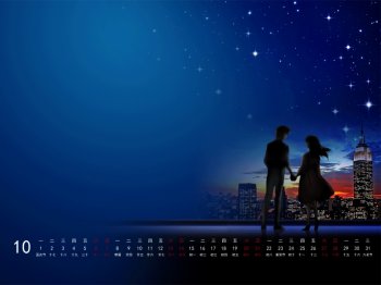 甚是美丽的灿烂星空高清桌面壁纸图片必须收藏