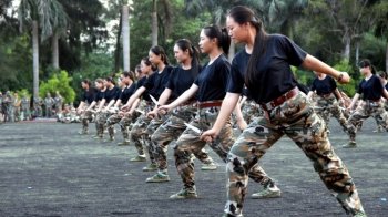 2015新生军训图片大全