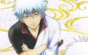 《银魂》人物坂田银时桌面壁纸