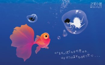 《泡芙小姐》系列官方桌面壁纸