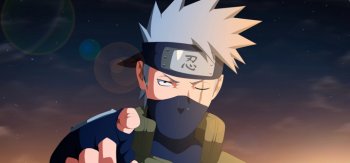 火影忍者,鸣人,卡卡西,忍者大战,疤痕,桌面壁纸