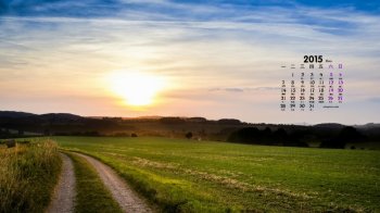 2015年12月日历自然美景唯美合集电脑宽屏桌面壁纸下载