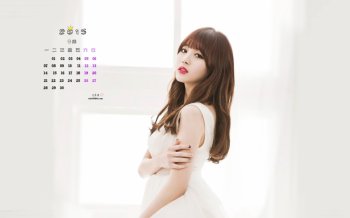2015年9月日历韩国美女Girls Day金亚荣壁纸下载4