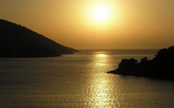 高清日落风光桌面壁纸