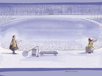 向左走向右走漫画桌面壁纸