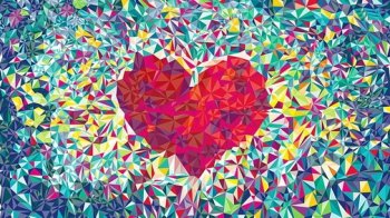 小编推荐情人节精美心形桌面壁纸下载欣赏