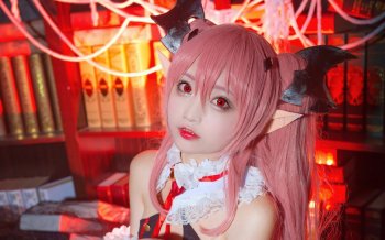 小恶魔cosplay终结的炽天使人物电脑宽屏壁纸3下载