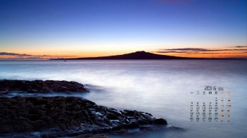 2016年1月日历清新护眼风景图片桌面壁纸6下载