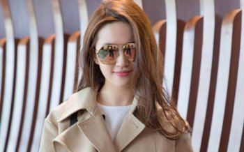 2016戛纳电影节刘亦菲机场装电脑壁纸