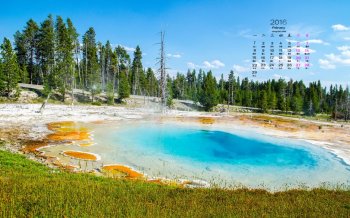 2016年2月日历唯美大海高清风景桌面壁纸下载