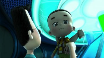 《新大头儿子和小头爸爸2：一日成才》动画电影桌面壁纸