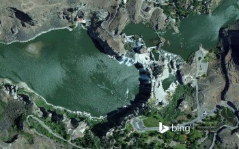 地图上的美国风景bing高清电脑桌面壁纸