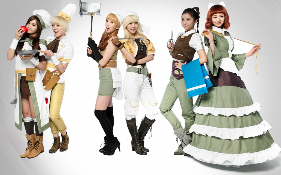 美女组合Hello Venus高清桌面壁纸