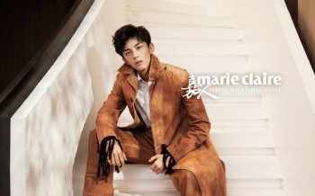 三石弟弟吴磊三石帅气杂志写真图片桌面壁纸