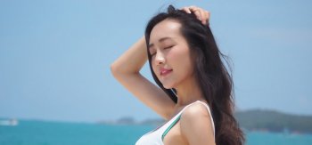 王鸥性感写真，海滩，清凉写真，王鸥，美女壁纸