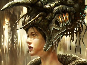 精美手绘美女高清桌面壁纸图片下载