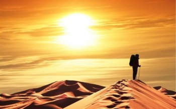 黄昏夕阳风景高清壁纸下载