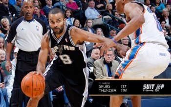 圣安东尼奥马刺队 2011年NBA赛季宽屏 壁纸